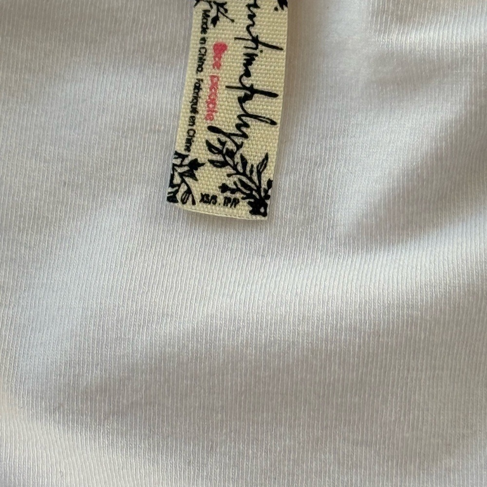 Intimately Free People Luna White Tencel Square Neck Bodysuit Women's XS/S NEW - Picture 8 of 8
